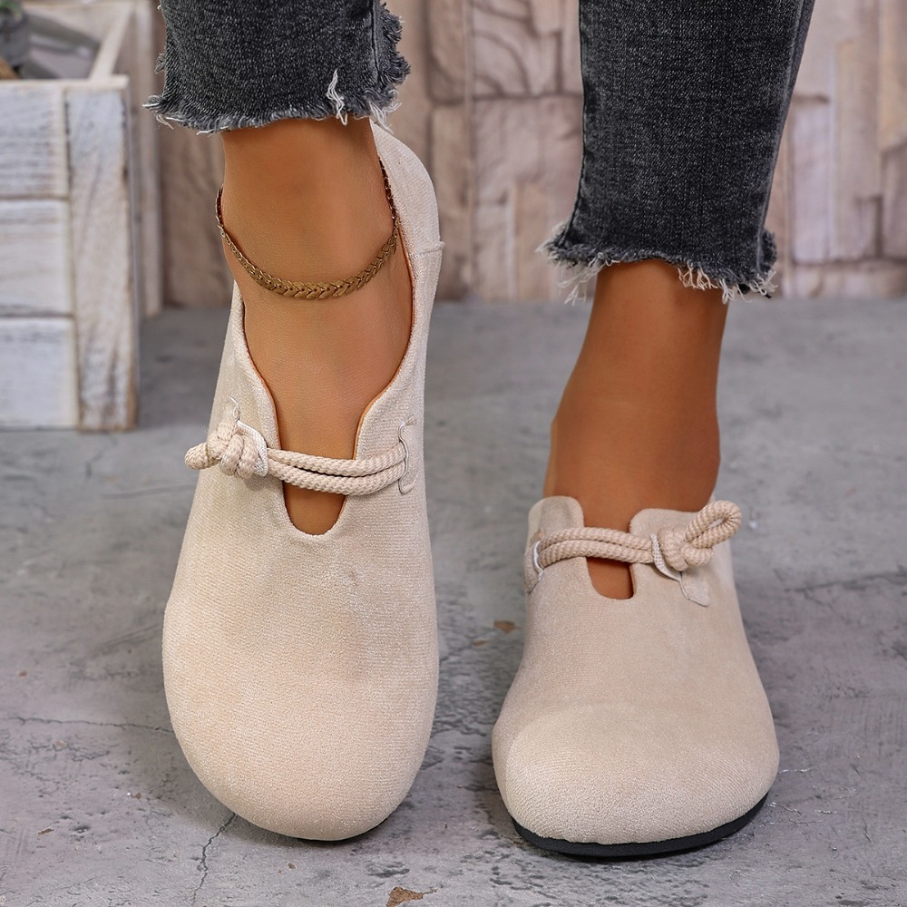 Women'S Shoes - Mocassini piatti da donna, con punta
