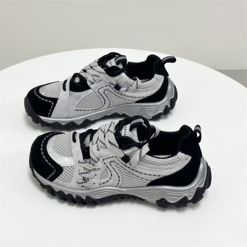 Women'S Shoes - Sneakers da donna stile trekking retrò