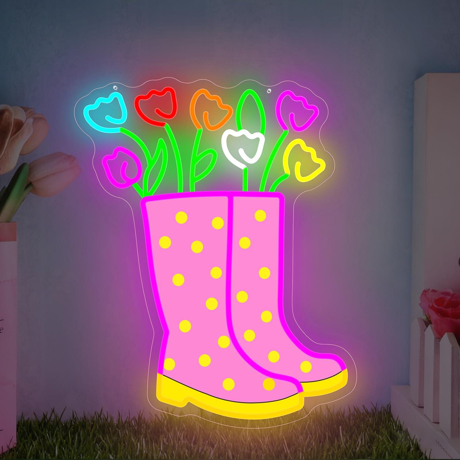 Insegna luminosa a LED con tul - Boots recensione e prezzo